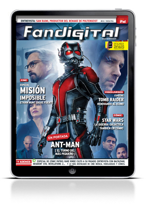 Revista ipad cine musica videojuegos comic series Fan Digital
