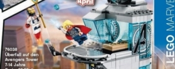 El merchandising de Lego para Los Vengadores 2 muestra posibles escenas de la pelcula