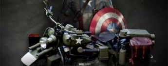 Harley-Davidson exhibe la recreaci�n realizada para Capit�n Am�rica