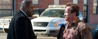 Whitaker y Schwarzenegger en 'The Last Stand'