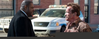 Whitaker y Schwarzenegger en 'The Last Stand'