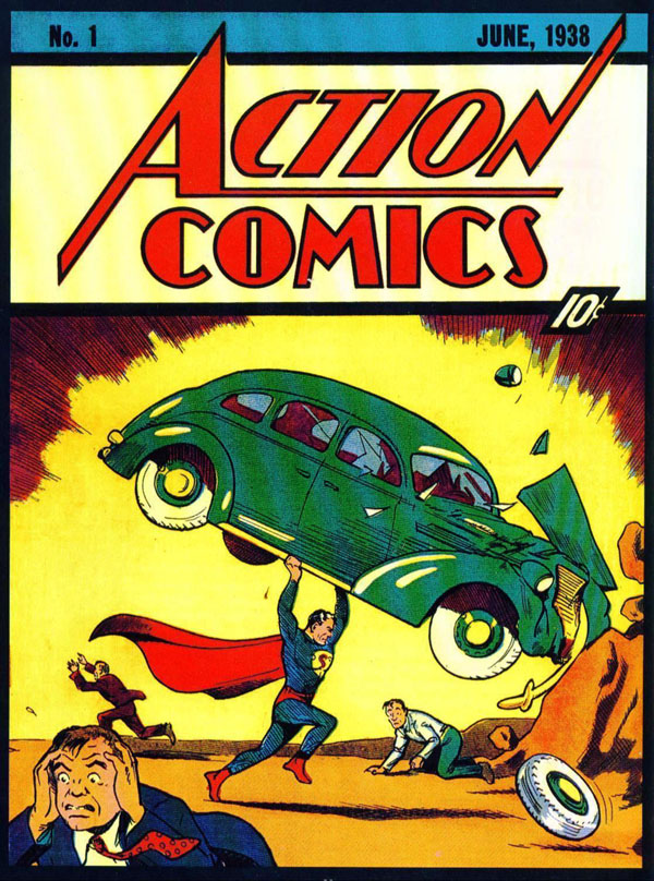 Imagen de El robo del n 1 de Action Comics, al cine