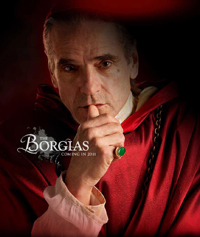 Los Borgia, Showtime, Jeremy Irons