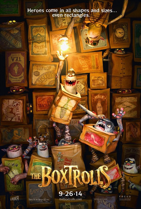 Imagen de Cartel de 'The Boxtrolls'