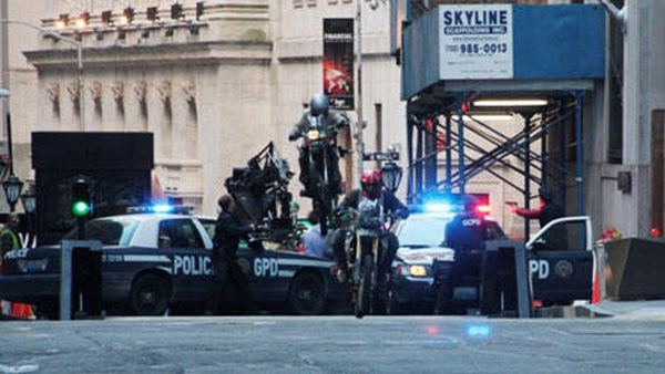 Imagen de Rodaje en Nueva York de El Caballero Oscuro: La Leyenda Renace