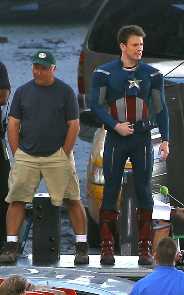 Imagen de El nuevo traje del Capi en 'Los Vengadores'