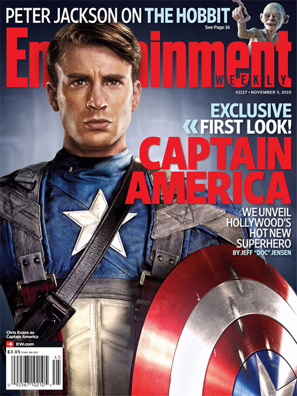 Imagen de Primer posado de Chris Evans como el Capitán América