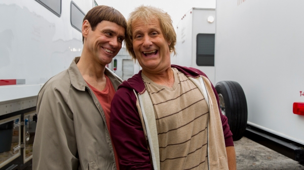 Imagen de Carrey y Daniels, en 'Dos tontos muy tontos 2'