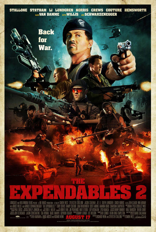 Imagen de �ltimo cartel de 'Los Mercenarios 2'