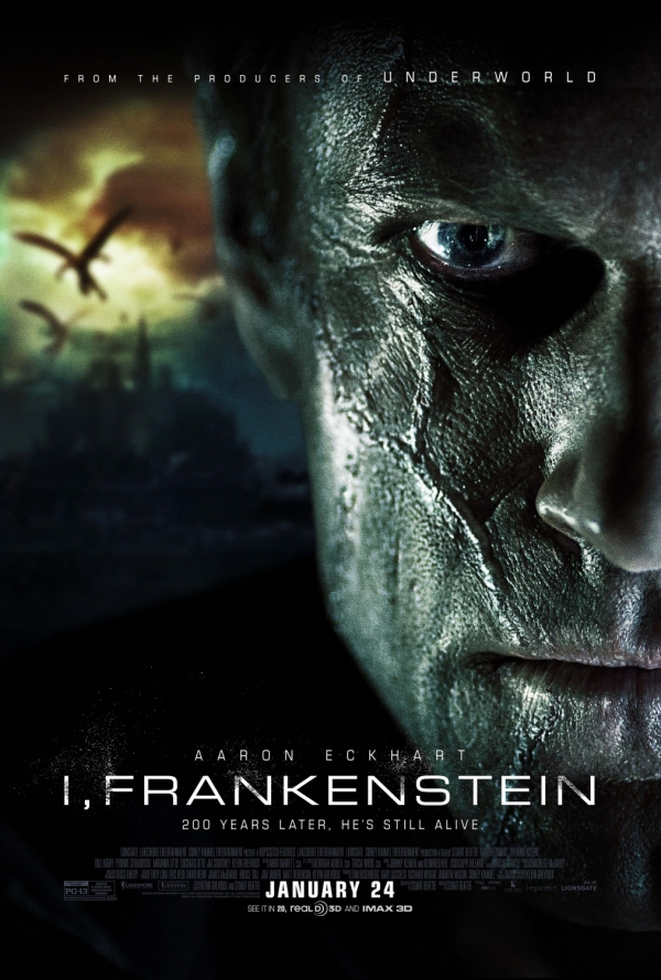 Imagen de Cartel definitivo de 'I, Frankenstein'