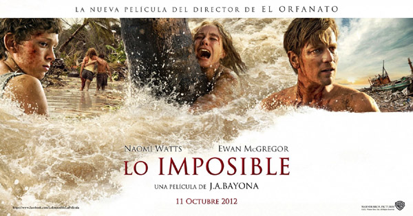 Imagen de Cartel espaol de 'Lo imposible'