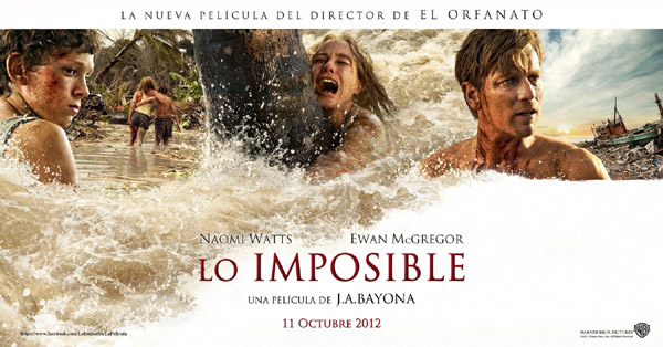 Imagen de Cartel espa�ol de 'Lo imposible'