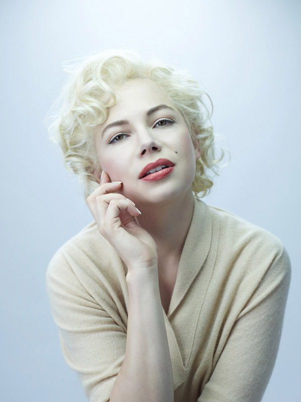 Imagen de Michelle Williams como Marilyn Monroe