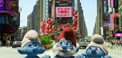 Imagen de Primera imagen de los pitufos