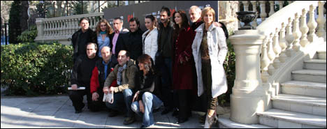 Presentaci�n del rodaje de 