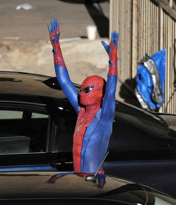 Imagen de Nuevas fotografas del nuevo Spiderman