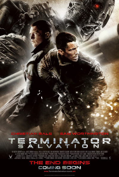 Imagen de Terminator Salvation, primera portada de la pelcula