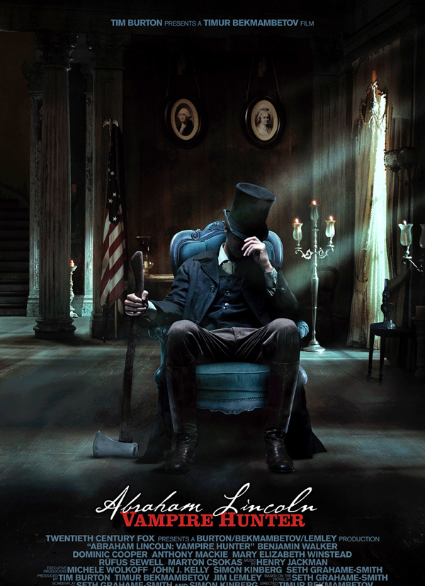 Imagen de Primera imagen promocional de 'Abraham Lincoln - Vampire Hunter'