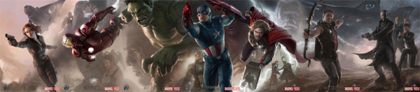 Imagen de LOS VENGADORES - Posters de personajes