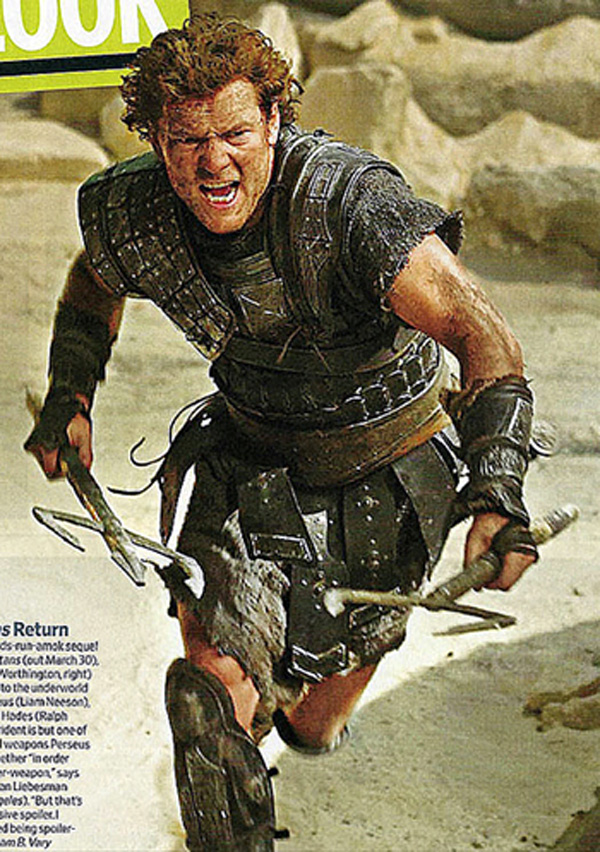 Imagen de Sam Worthington en 'Wrath of the Titans'