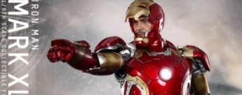 El merchandising de Los Vengadores muestra el diseño de la armadura de Iron Man