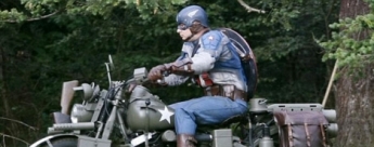 Primeras fotos 'reales' del traje del Capitán América
