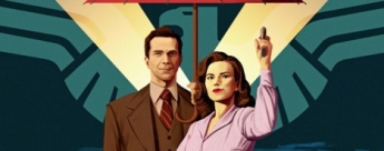 La Agente Carter y Jarvis se van a Hollywood en este póster de Kris Anka