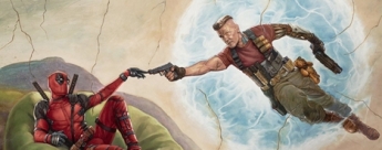 Deadpool se nos pone divino en el nuevo teaser póster para su secuela