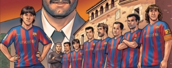 Panini realiza un homenaje al Barcelona en forma de cómic