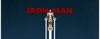 Magnífico póster de Matte Gerguson para Iron Man3