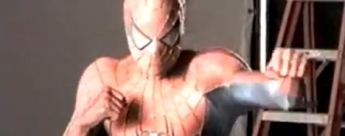 Pruebas para el traje del Spider-Man de Raimi