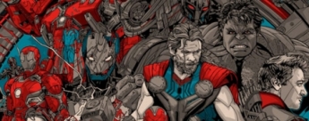 Tyler Stout presenta este impresionante póster de Vengadores: La Era de Ultrón