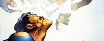Las cuatro portadas de 'War of Supermen'