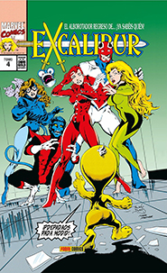 Marvel Gold - Excalibur #4: �Pdepadaos pada modid!