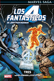 Marvel Saga #96 - Los 4 Fantásticos de Jonathan Hickman #3: Tres