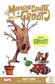 Marvel Young Adults - Mapache Cohete y Groot #1: Brotes Verdes