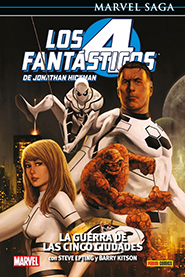 Marvel Saga #99 - Los 4 Fantásticos de Jonathan Hickman #4: La Guerra de las Cinco Ciudades