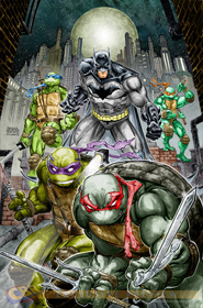 Las muchas portadas de Batman-Tortugas Ninja #1