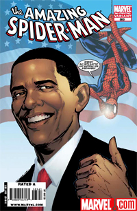 'Spiderman y Obama' arrasan en la lista de cmics ms vendidos de la dcada