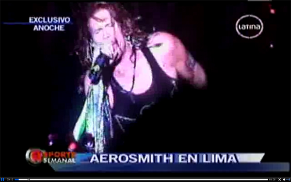 Imagen de Aerosmith: en sudamérica y en plena forma