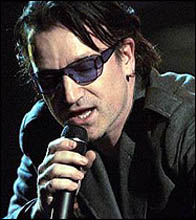 Bono (U2) vuelve a tirar de las orejas a los polticos