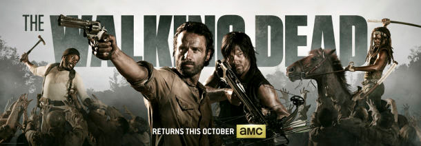 Imagen de The Walking Dead se promociona para su llegada a la Comic Con