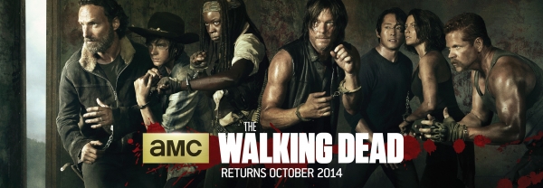 Imagen de Banner promocional de la quinta temporada de The Walking Dead