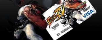 Capcom lanza tarjetas VISA en plena fiebre de Street Fighter