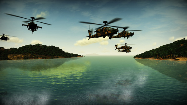 Imagen de Activision trata de recuperar a los simuladores de avuelo con Apache: Air Assault