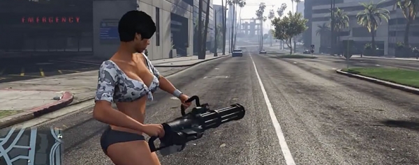GTA V para PC: mod de arma que dispara ¡coches!