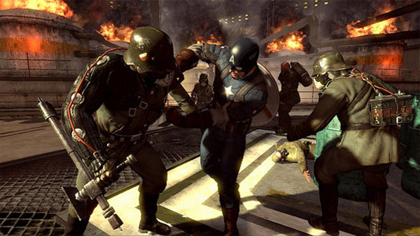 Imagen de Nuevas imgenes de Captain America en videojuego