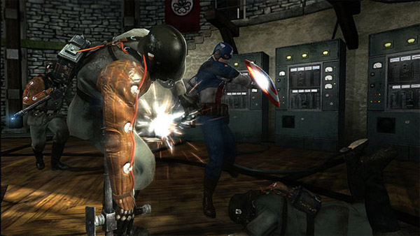Imagen de Nuevas imgenes de Captain America en videojuego