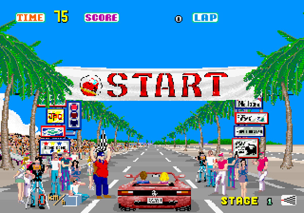 Imagen de Divorcio en Out Run, de Sega