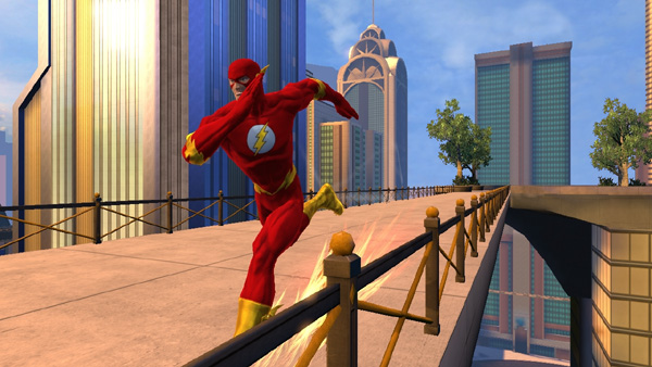 Imagen de Flash, en DC Universe Online